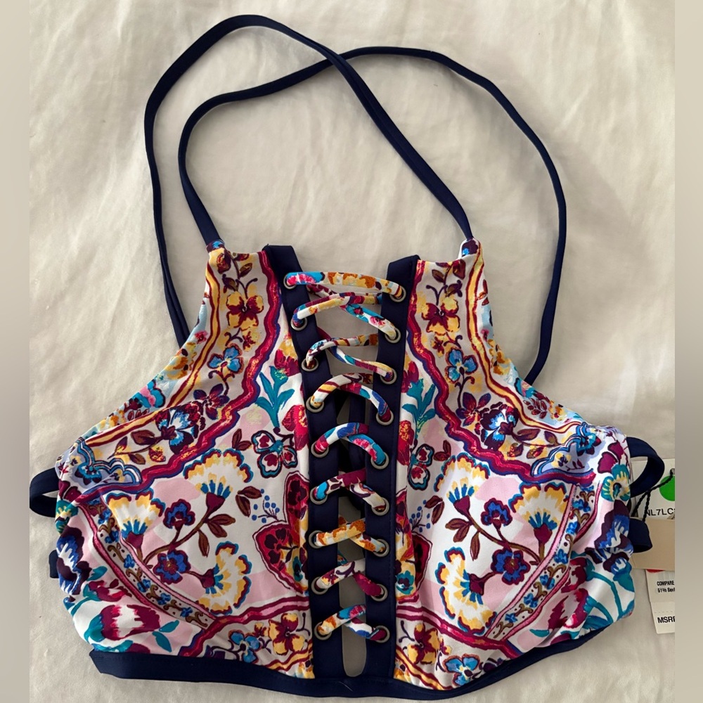 Nanette Lepore Swimwear with Blue and Multicolor Design